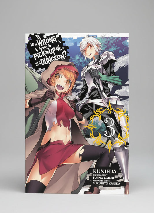 Is It Wrong to Try to Pick Up Girls in a Dungeon?, Vol 3 (Manga) By Fujino Omori (Paperback)