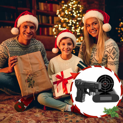 Gun Alarm Clock Lock N' load Target Alarm Clock/Creative Clock - Black