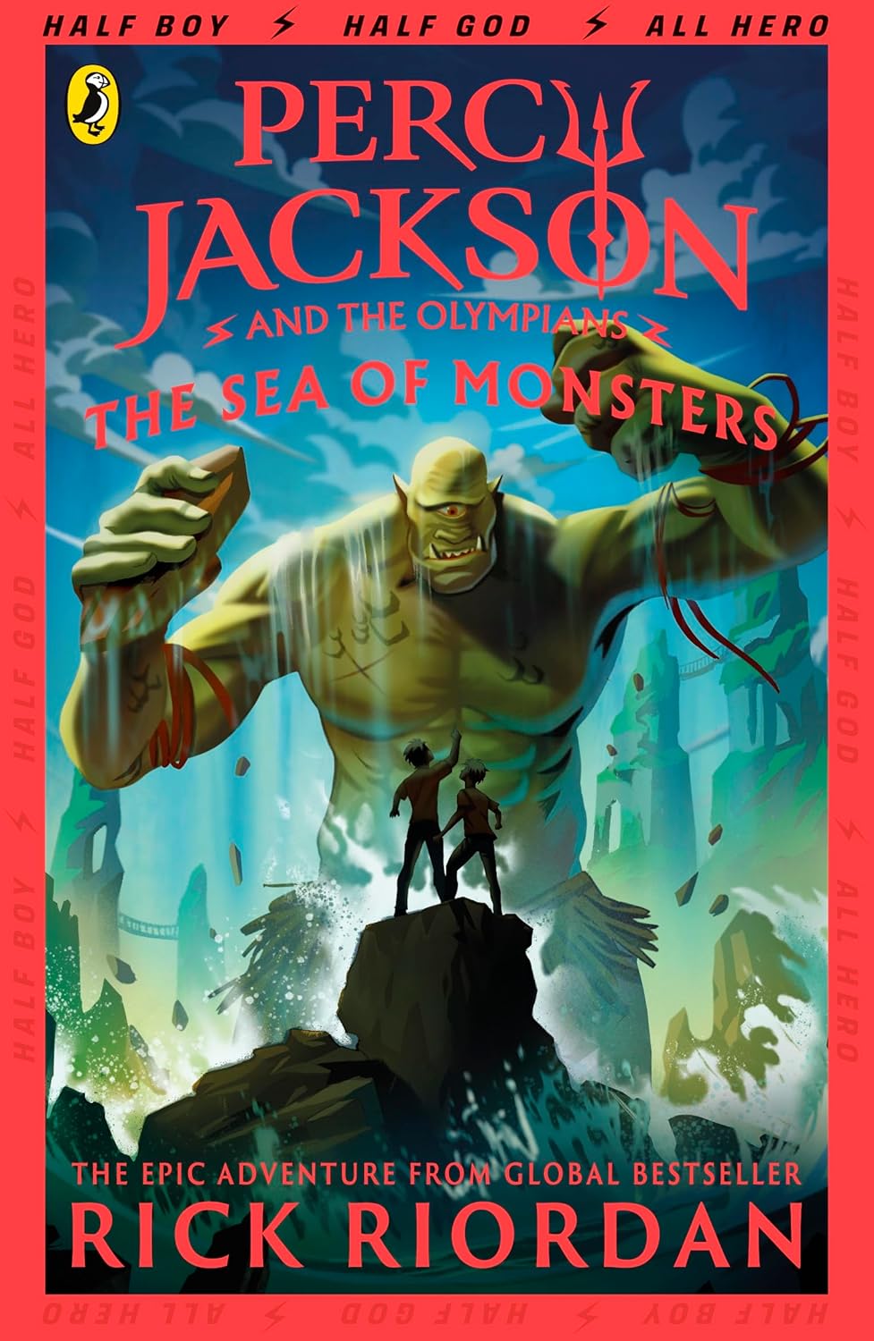 Percy Jackson and The Sea of Monsters (Book 2) By Rick Riordan (Paperback)