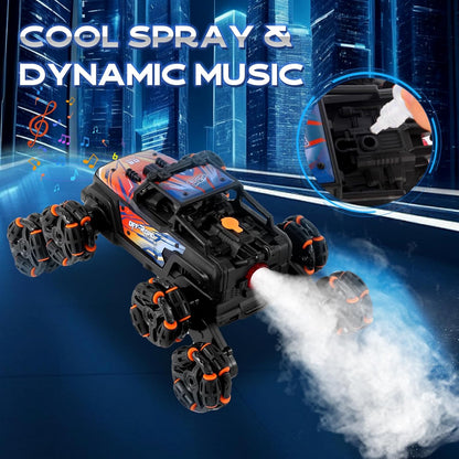 8 Wheels Rc Stunt Car Hand Controlled, Gesture Sensing Remote Control