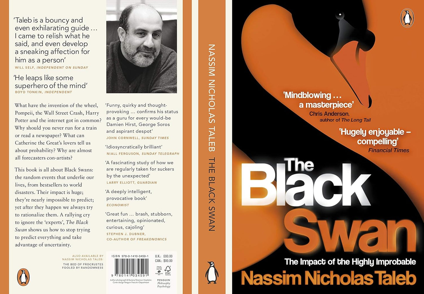 The Black Swan By Nassim Nicholas Taleb (Paperback)