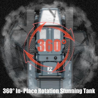 RC High Speed Tank JJRC Ripsaw EV3-F4, 2.4Ghz Off-Road RC Tracked Vehicles 360° Drifting Tank