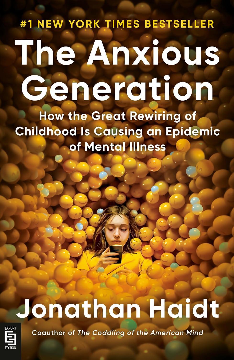The Anxious Generation By Jonathan Haidt (Paperback)