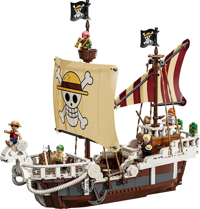 LEEGO ONE PIECE The Going Merry Pirate Ship, Boat Set 666008 Building Toy for 10+ Age