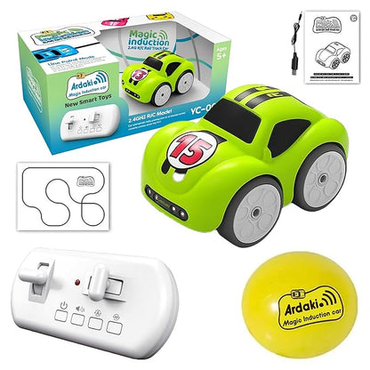 RC Magic Induction Intelligence Sensor Mini Car with Follow Me, Line Tracking, 5 Smart Modes, Music, Line Following Car