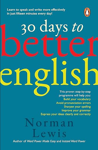30 Days to Better English by Norman Lewis (Paperback)
