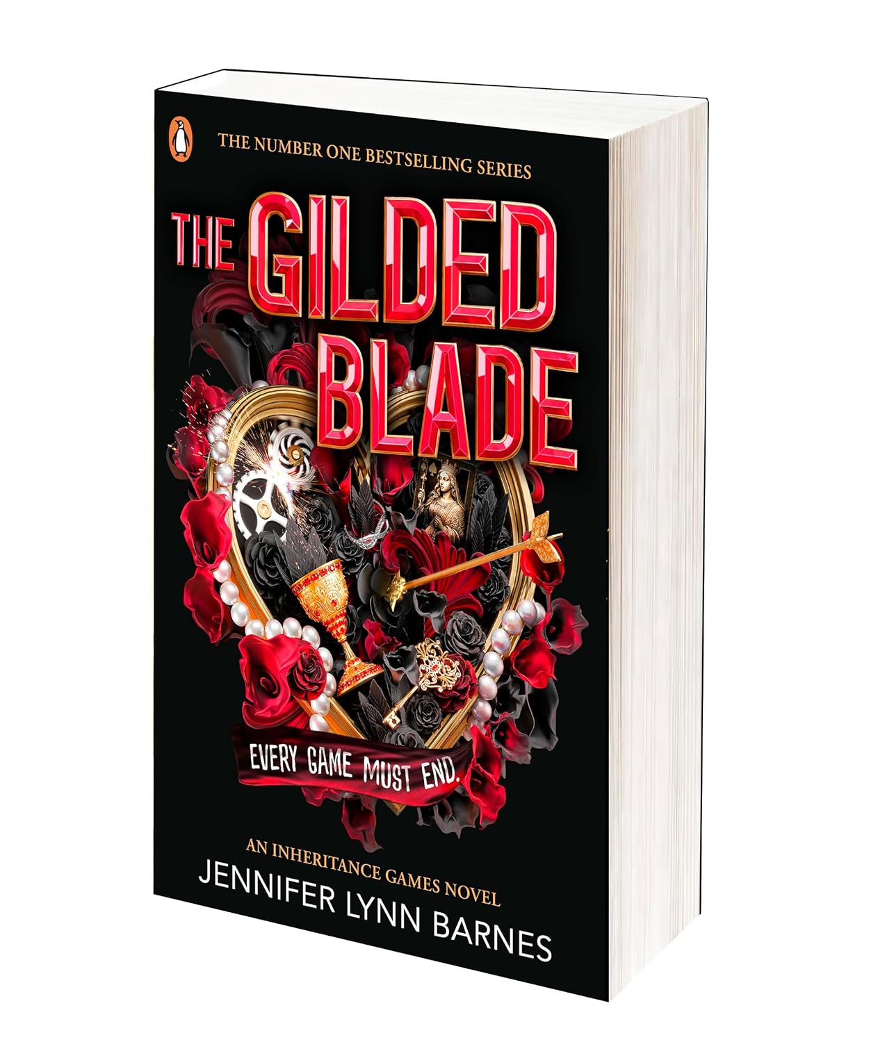 The Gilded Blade (The Grandest Game Book 3) By Jennifer Lynn Barnes (Paperback)
