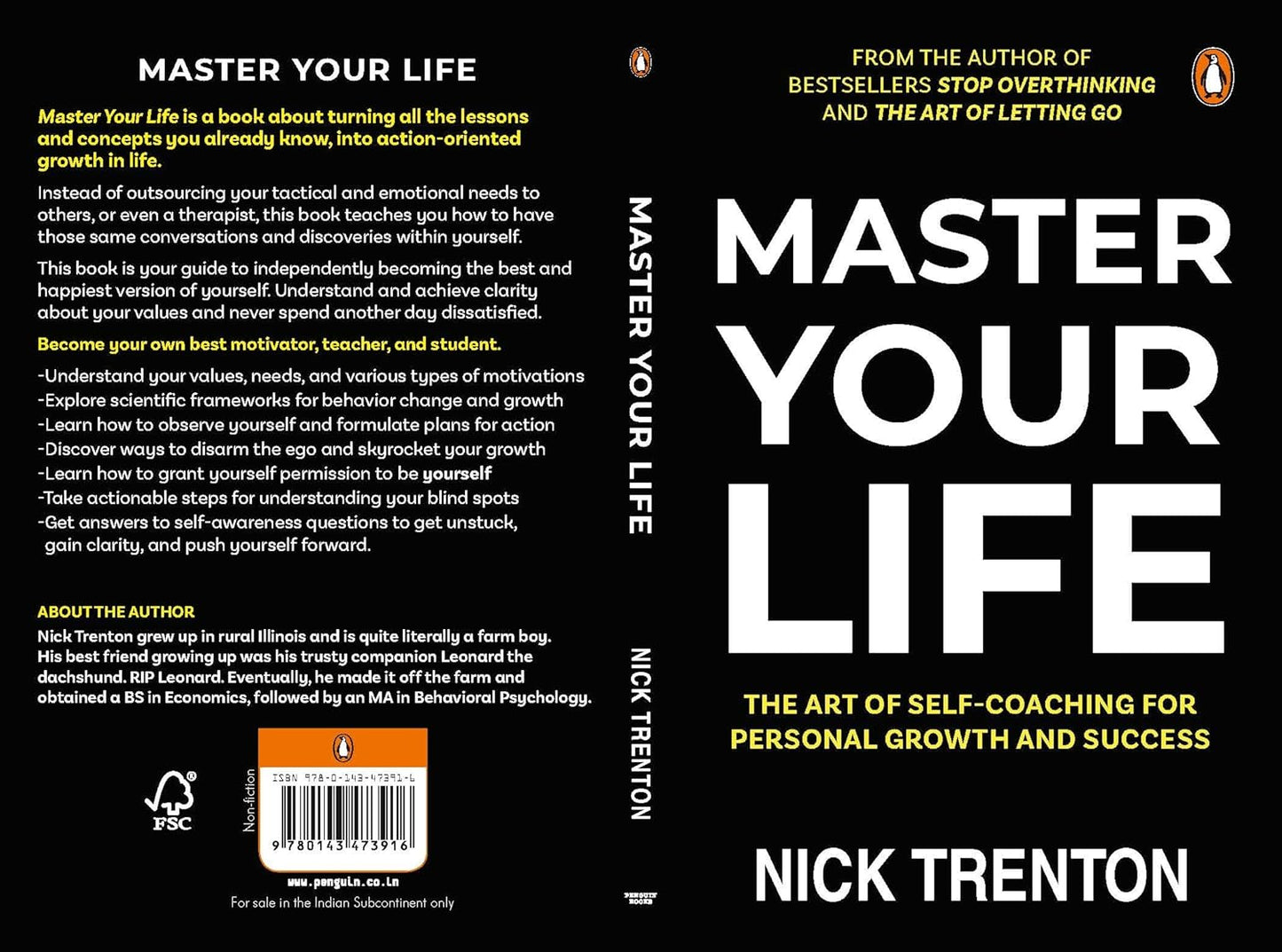 Master Your Life By Nick Trenton  (Hardcover)