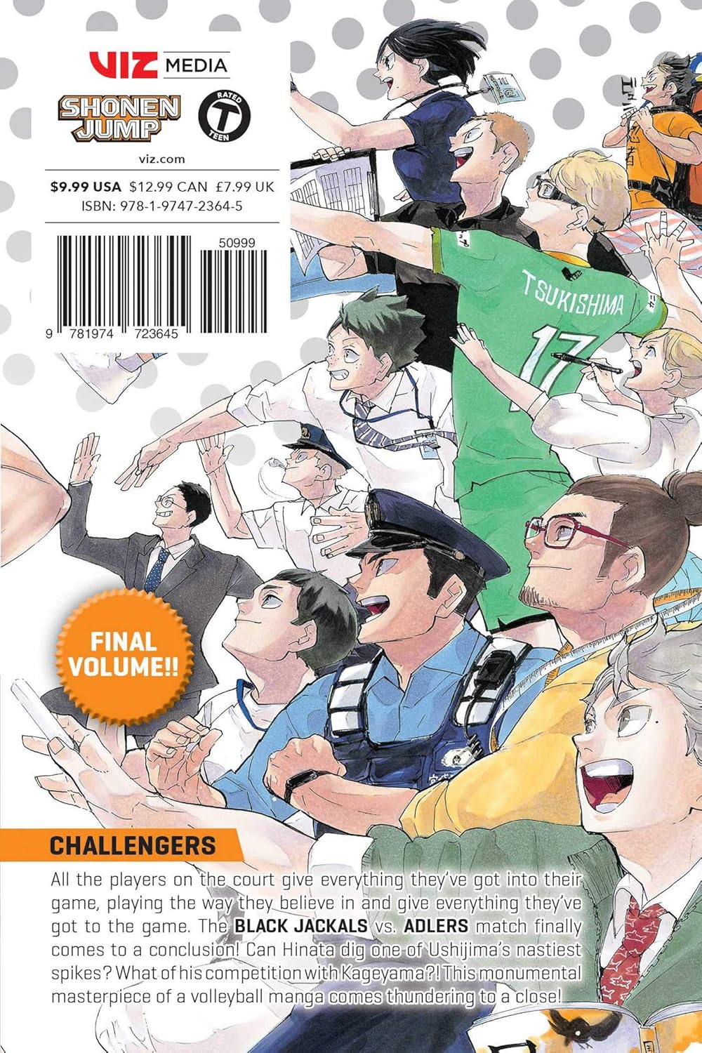 Haikyu!! Combo Vol.12 to Vol 45 By Haruichi Furudate