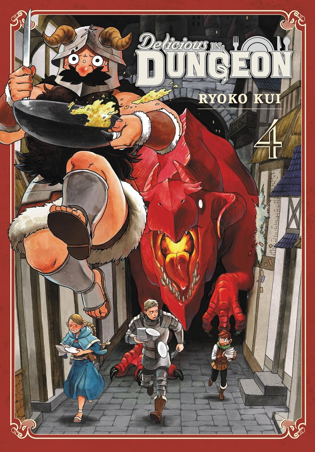 Delicious in Dungeon Vol 4 By Ryoko Kui (Paperback)