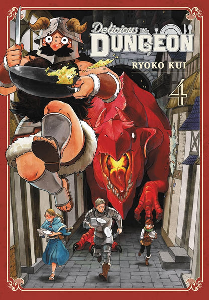 Delicious in Dungeon Vol 4 By Ryoko Kui (Paperback)