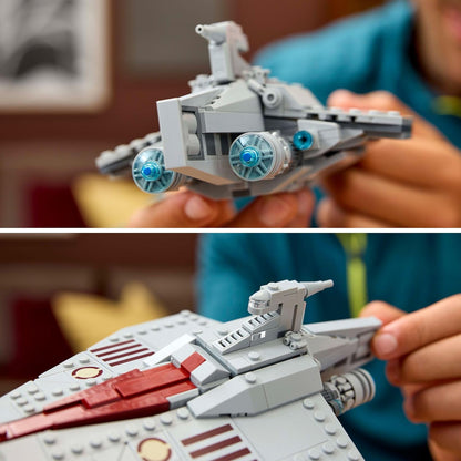 Star Wars Acclamator-Class Assault Ship, Buildable Starship Model Building Blocks for 18+ Gift