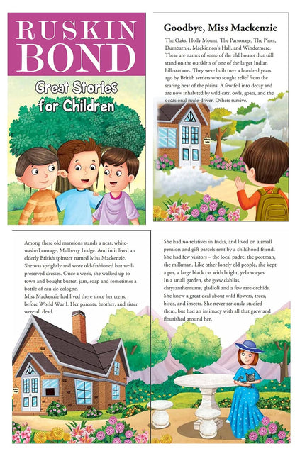 Ruskin Bond Short Stories - Set of 4 Books Best Selling Children Story Books By Ruskin Bond