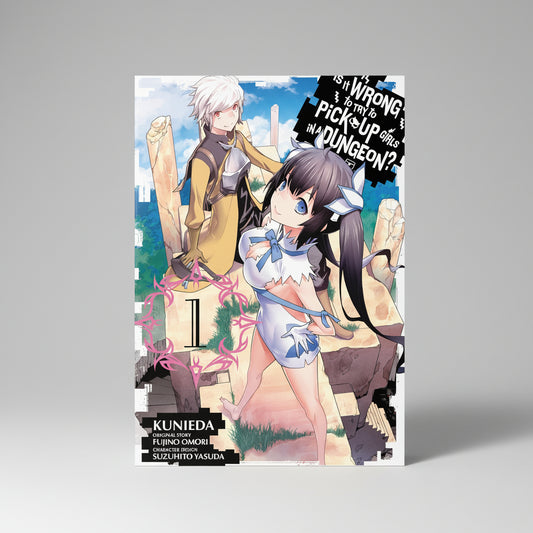 Is It Wrong to Try to Pick Up Girls in a Dungeon?, Vol 1 (Manga) By Fujino Omori (Paperback)