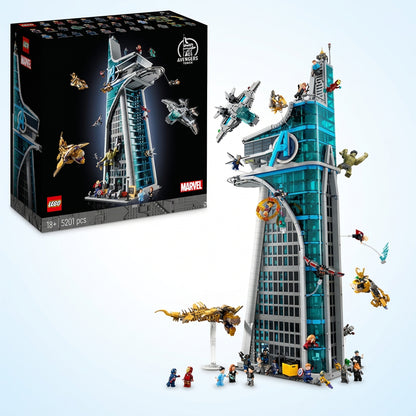 LEEGO Marvel Avengers Tower 75905 Building Blocks for 18+