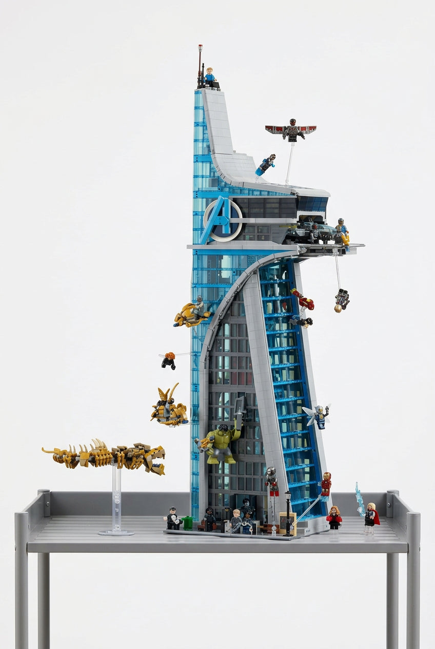 LEEGO Marvel Avengers Tower 75905 Building Blocks for 18+