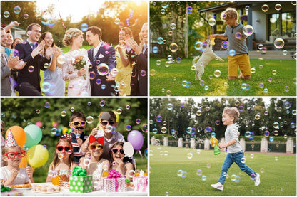 Sunflower Dancing Bubble Machine | Rechargeable Electric Bubble Maker with LED Lights | Bubble Gun Toy for Boys & Girls