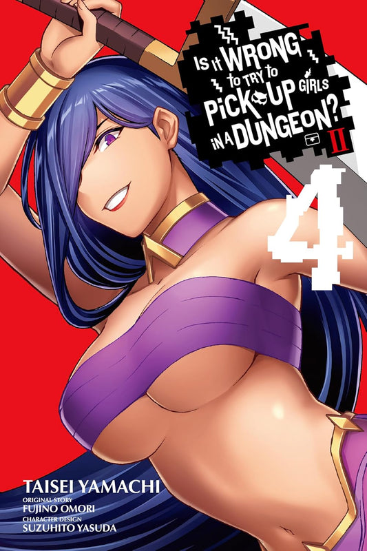 Is It Wrong to Try to Pick Up Girls in a Dungeon? II, Vol. 4 By Fujino Omori