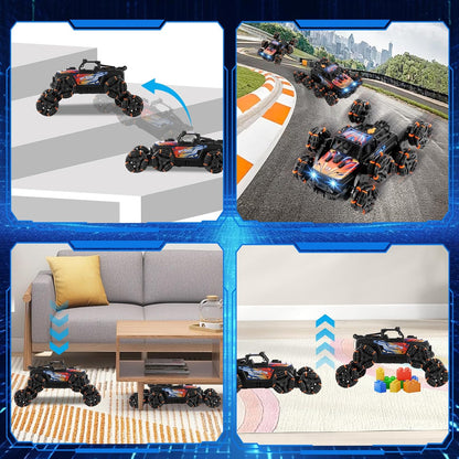 8 Wheels Rc Stunt Car Hand Controlled, Gesture Sensing Remote Control