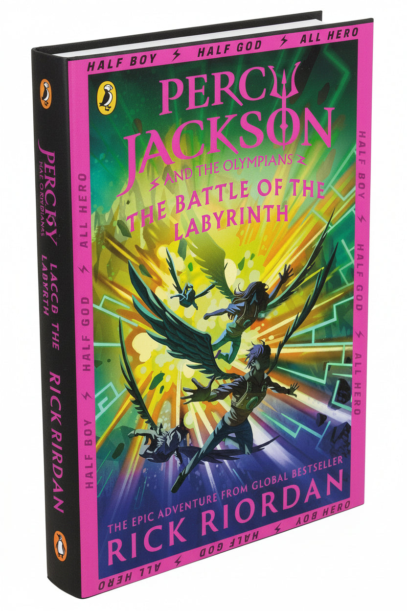 Percy Jackson and The Battle of The Labyrinth By Rick Riordan (Hardcover)