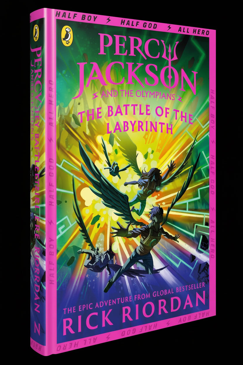 Percy Jackson and The Battle of The Labyrinth By Rick Riordan (Hardcover)
