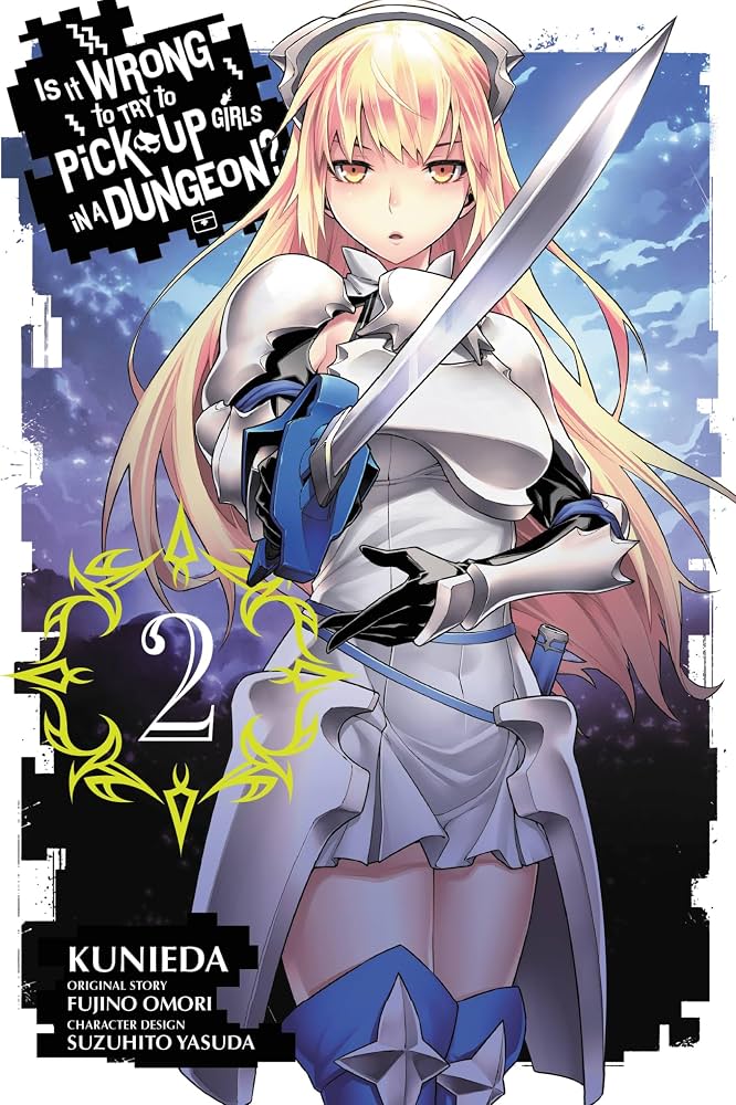 Is It Wrong to Try to Pick Up Girls in a Dungeon?, Vol 2 (Manga) By Fujino Omori (Paperback)