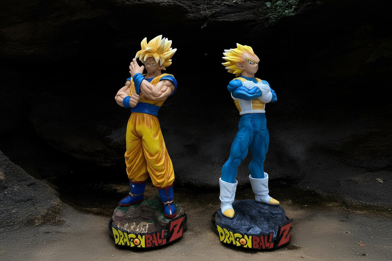 Dragon Ball Z Goku & Vegeta Super Saiyan Figures Set – 33 CM