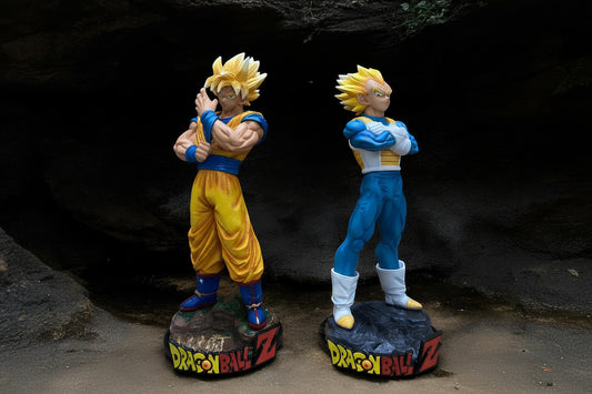 Dragon Ball Z Goku & Vegeta Super Saiyan Figures Set – 33 CM