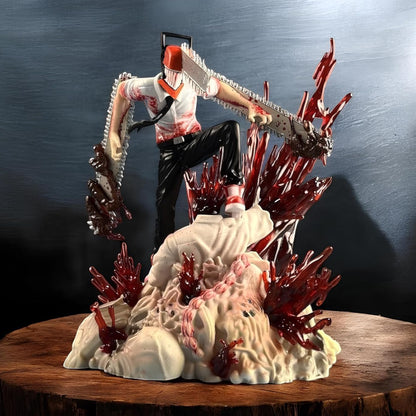 Chainsaw Man Denji Action Figure Collectible Statue 20cm