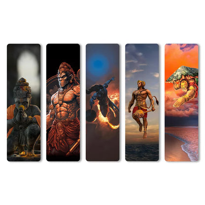 Divine Sanatani Magnetic & Decorative Bookmark Sets: Shri Ram & Hanuman Ji Collectables 🙏🕉️