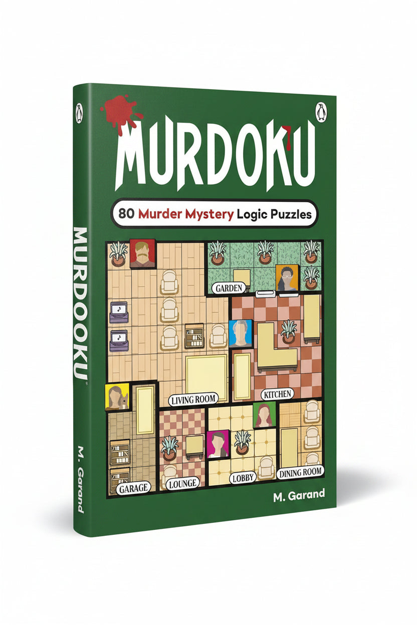 Murdoku - 80 Murder Mystery Logic Puzzles By M. Garand (Paperback)