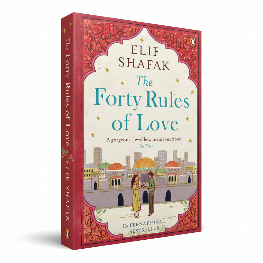 THE FORTY RULES OF LOVE by ELIF SHAFAK (Hardcover)