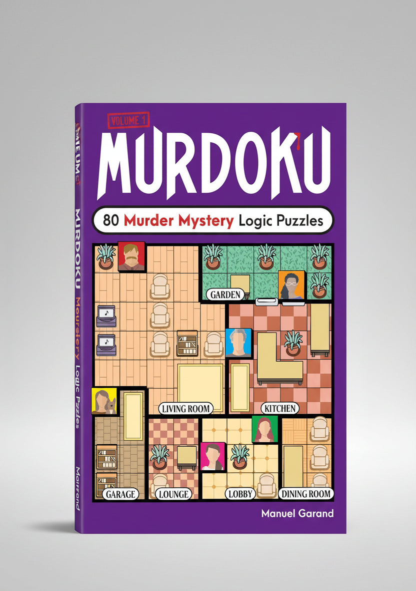 Murdoku : (VOL 1) 80 Murder Mystery Logic Puzzles By M. Garand (Paperback)