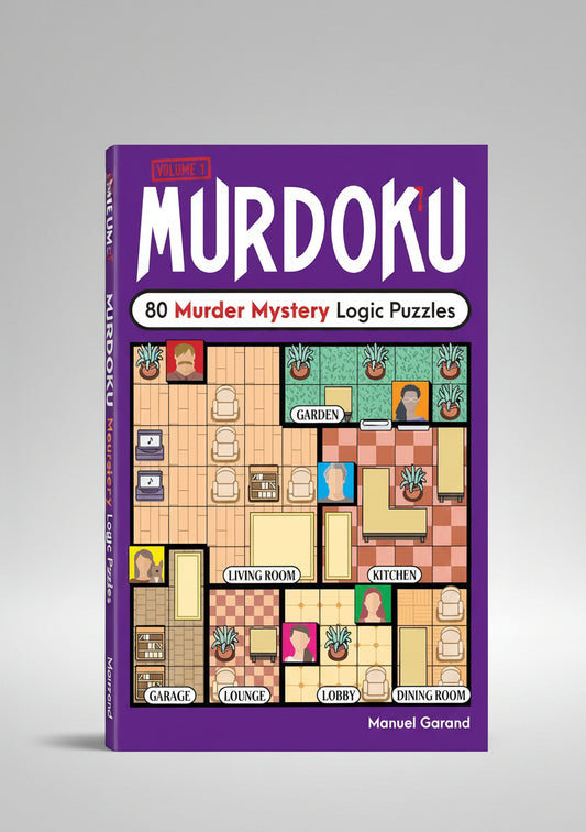 Murdoku : (VOL 1) 80 Murder Mystery Logic Puzzles By M. Garand (Paperback)