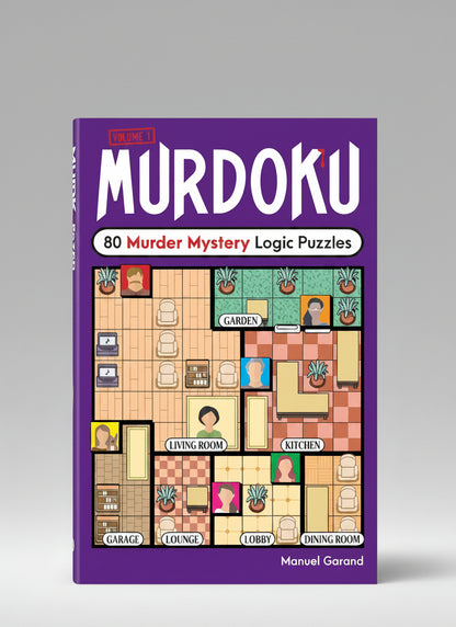 Murdoku : (VOL 1) 80 Murder Mystery Logic Puzzles By M. Garand (Hardcover)