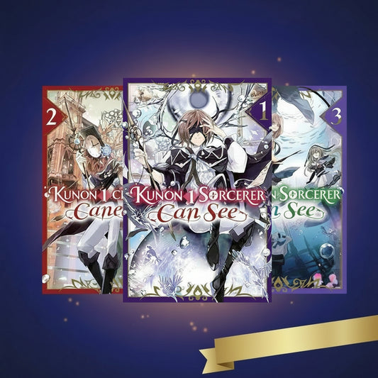 Kunon the Sorcerer Can See (Light Novels) [Vol. 1-3] Combo By Umikaze Minamino
