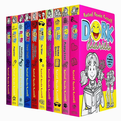 Dork Diaries Boxed Set (1-10) by Rachel Renee Russell