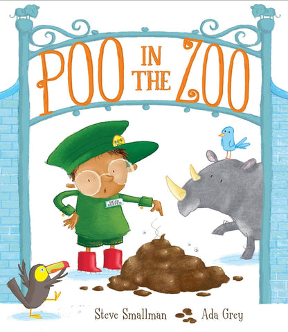 Poo in the Zoo: 1 By Steve Smallman (Author), Ada Grey (Illustrator)