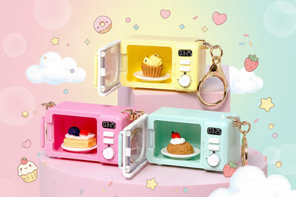 Mini Microwave with Light & Sound Keychain ( limited edition )