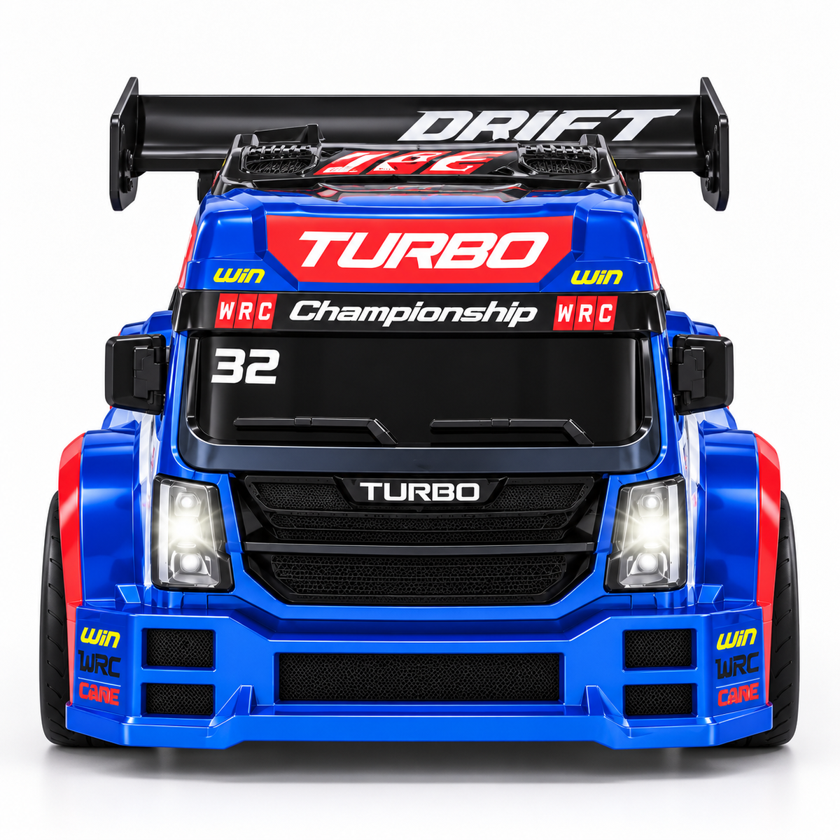 Turbo 32 RC Drift Racing Truck – Blue Edition