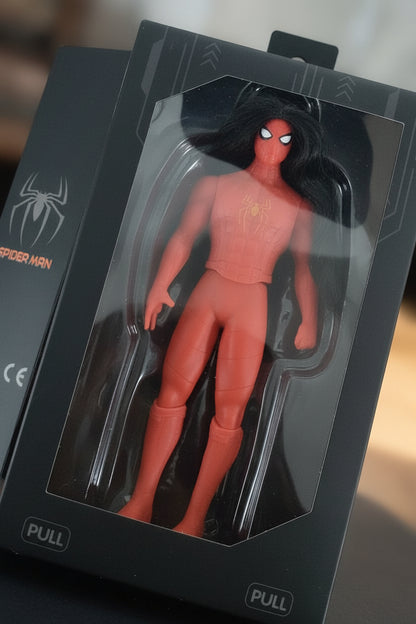 Color-Changing Spider-Man Action Figure – Heat-Activated Transform Toy