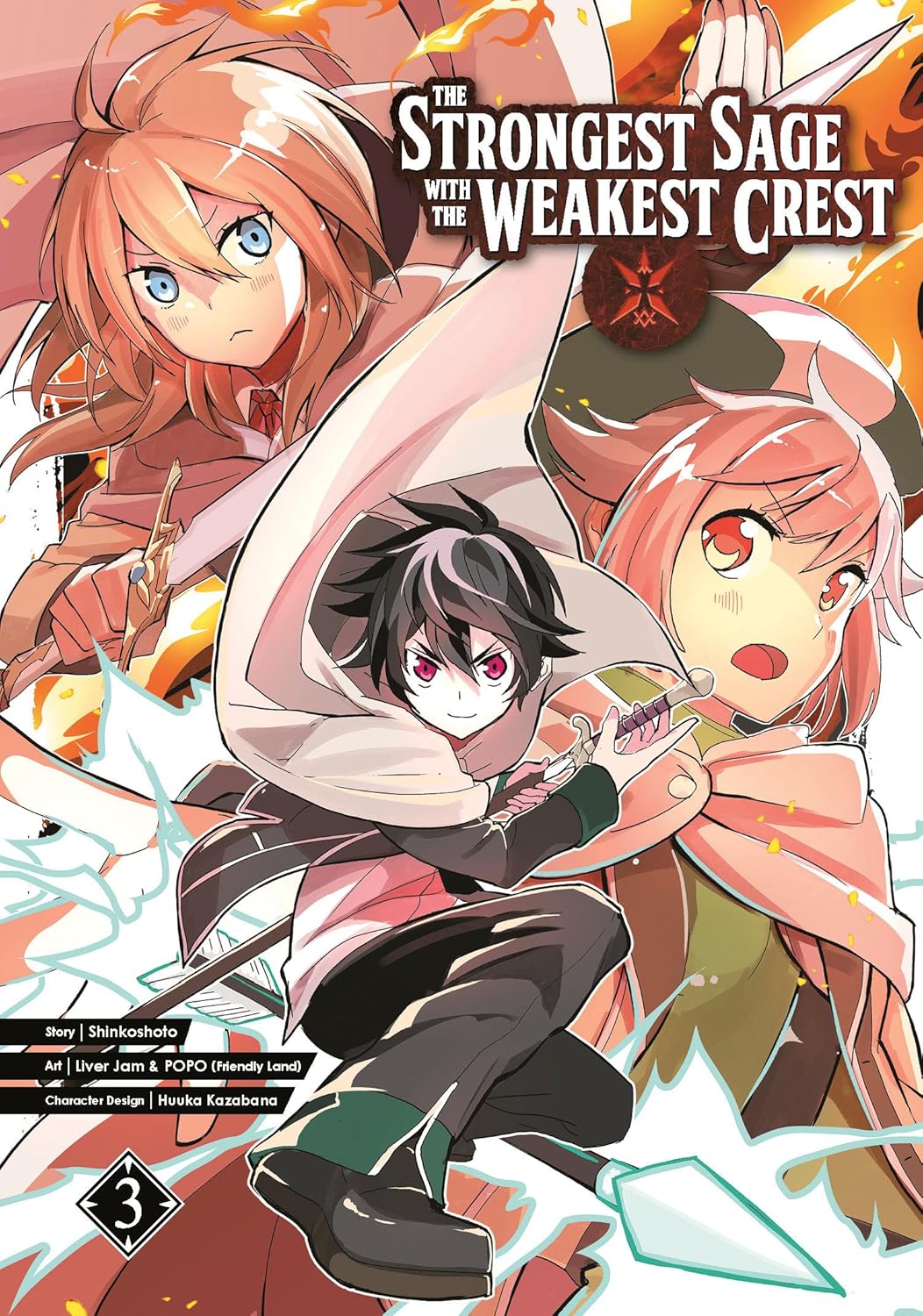 The Strongest Sage with the Weakest Crest Vol 3 By Shinkoshoto (Paperback)