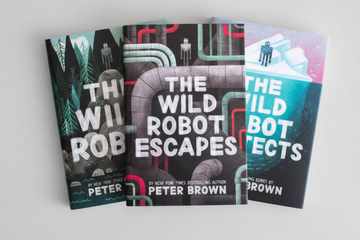 The Wild Robot Books Series Combo By Peter Brown (Hardcover)