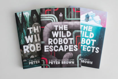 The Wild Robot Books Series Combo By Peter Brown (Hardcover)