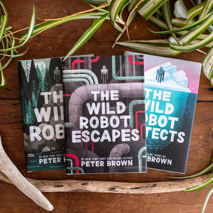 The Wild Robot Books Series Combo By Peter Brown (Hardcover)