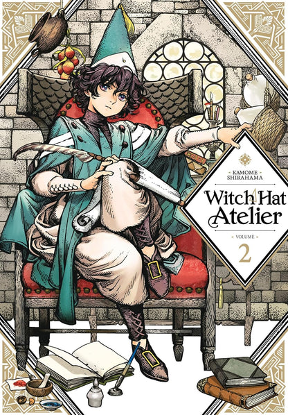 Witch Hat Atelier Vol 2 By Kamome Shirahama (Paperback)