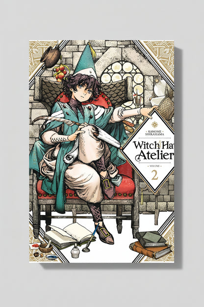Witch Hat Atelier Vol 2 By Kamome Shirahama (Paperback)