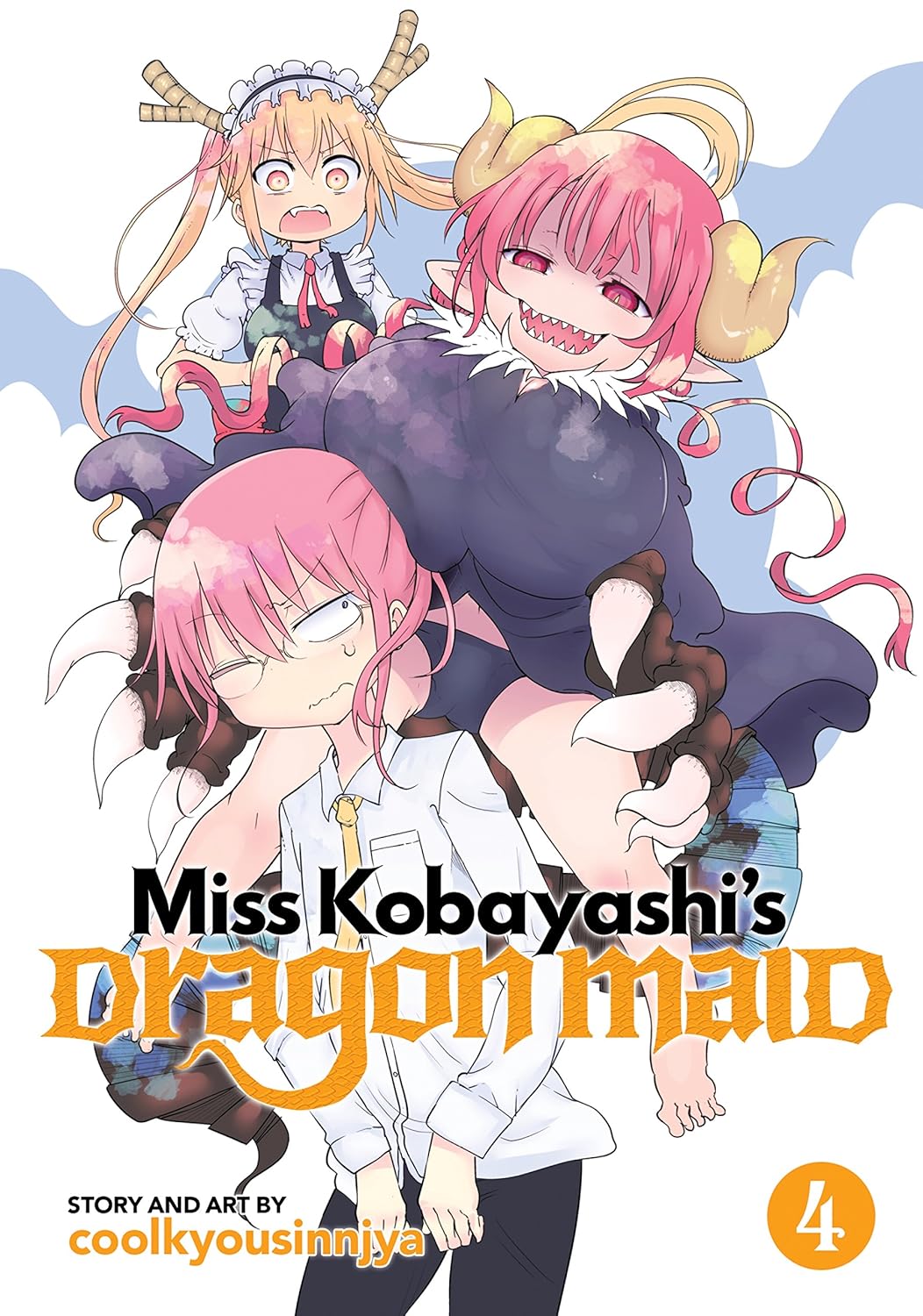 Miss Kobayashi's Dragon Maid Vol 4 By Coolkyousinnjya (Paperback)