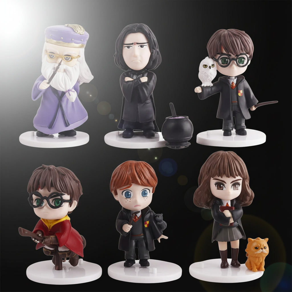 Harry Potter Chibi Figurine Set of 6 (10 cm)