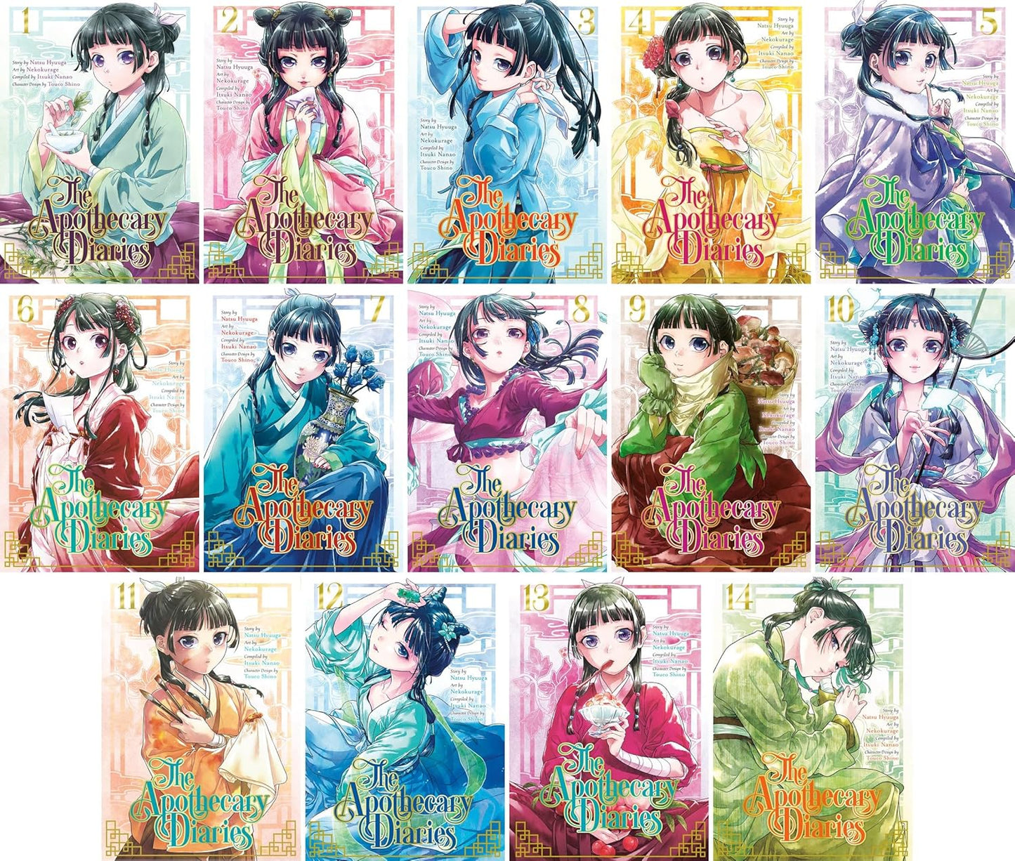 Apothecary Diaries Series Volume 1 - 14 Combo